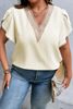 Immagine di CURVY GIRL V NECK EMBROIDERED TOP